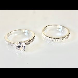 Ring Set, Cubic Zirconia (3 ct. t.w.) Size 10